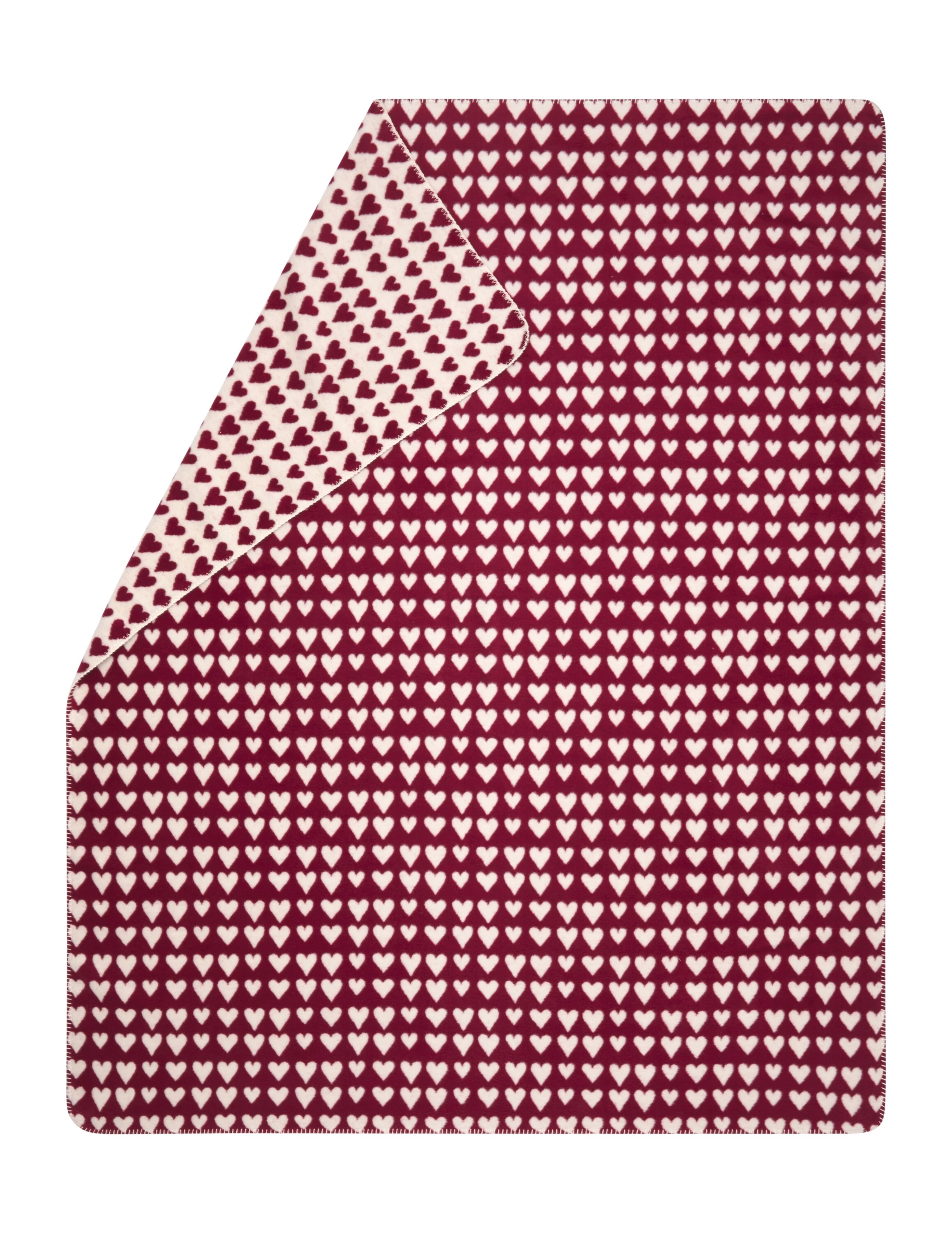 DAVID FUSSENEGGER - SOFFICE COPERTA SAVONA "HEARTS" (2 Colori)