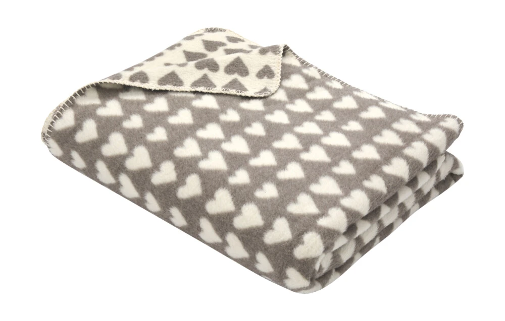 DAVID FUSSENEGGER - SOFFICE COPERTA SAVONA "HEARTS" (2 Colori) - immagine 5
