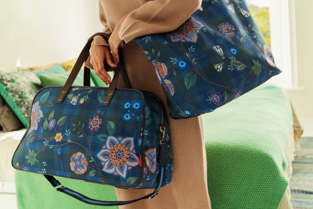 PIP STUDIO - WEEKEND BAG M FLORES FELICES (2 Colori)