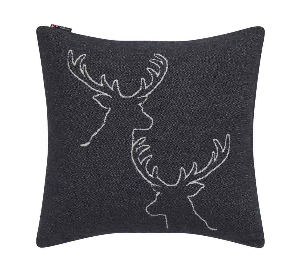 DAVID FUSSENEGGER - FEDERA CUSCINO NOVA "STAG HEADS LINEAR" (2 Colori) - immagine 4