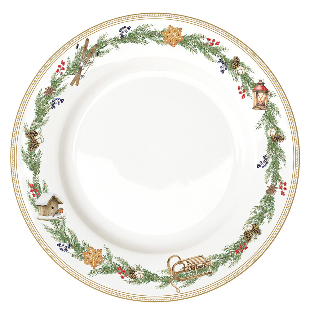 EASY LIFE - SERVIZIO TAVOLA 18 PZ WHITE FOREST - immagine 4