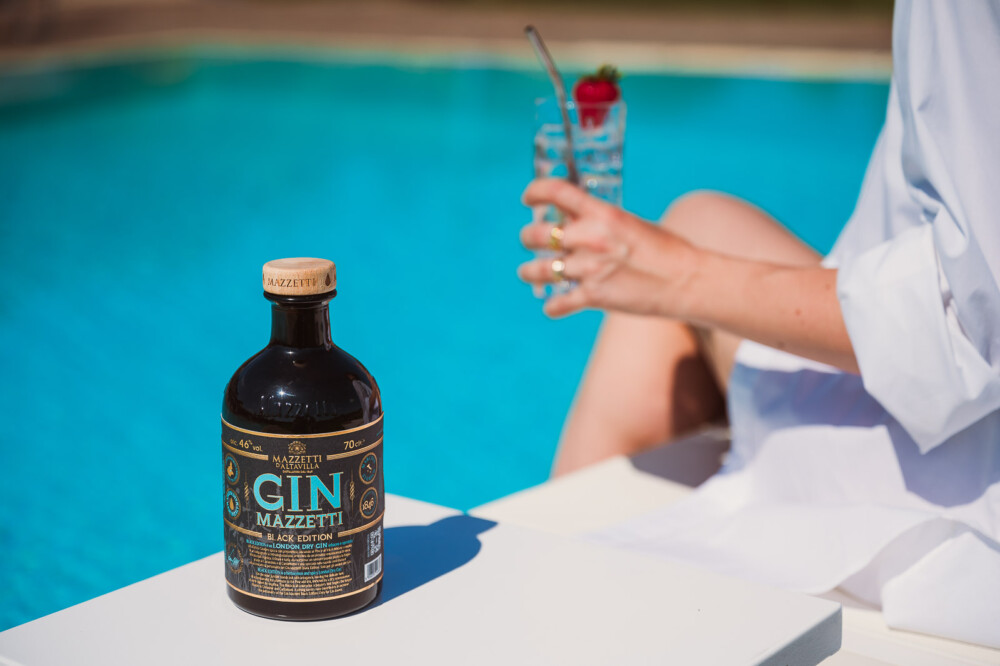 MAZZETTI D'ALTAVILLA - GIN MAZZETTI BLACK EDITION 46° - immagine 4