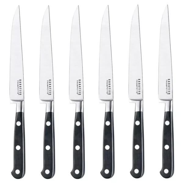 AMEFA - SET 6pz COLTELLO DA BISTECCA LAMA LISCIA