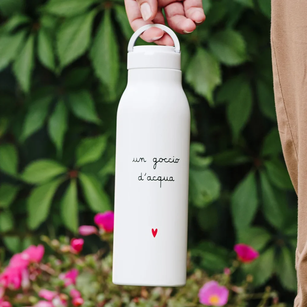 SIMPLE DAY - BORRACCIA TERMICA UN GOCCIO D'ACQUA 0,5 L - immagine 2