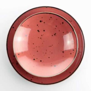 WEISSESTAL - SET 6 PIATTI ROSSO MARSALA (3 Misure)
