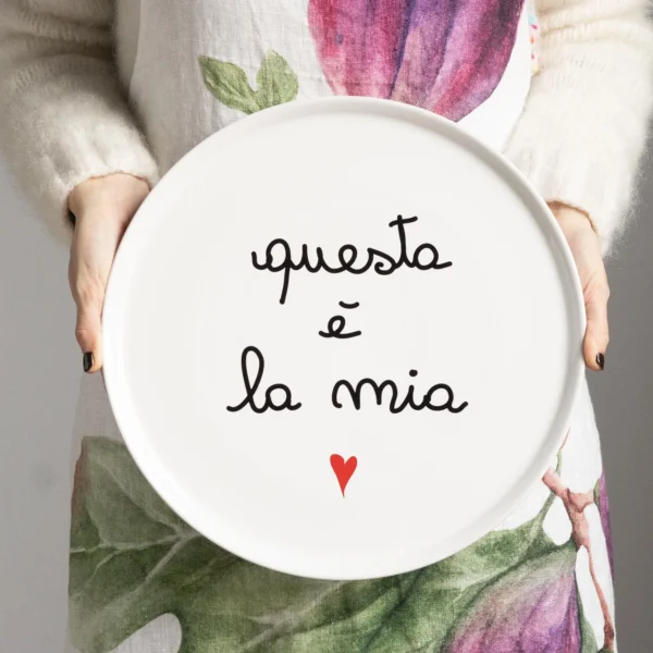 SIMPLE DAY - PIATTO PIZZA QUESTA É LA MIA - immagine 2