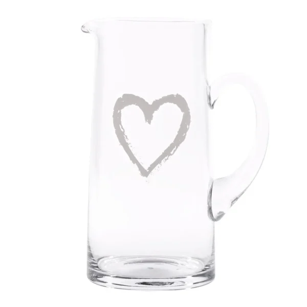 SIMPLE DAY – BROCCA VETRO CUORE GRAFFITI 1,2 L