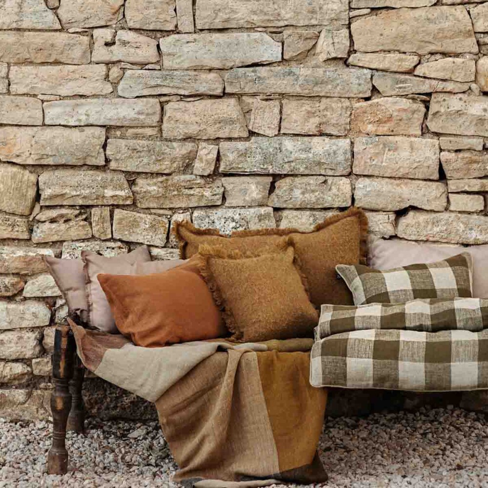 HARMONY - PALMA CUSCINO LINO (4 Colori) - immagine 5