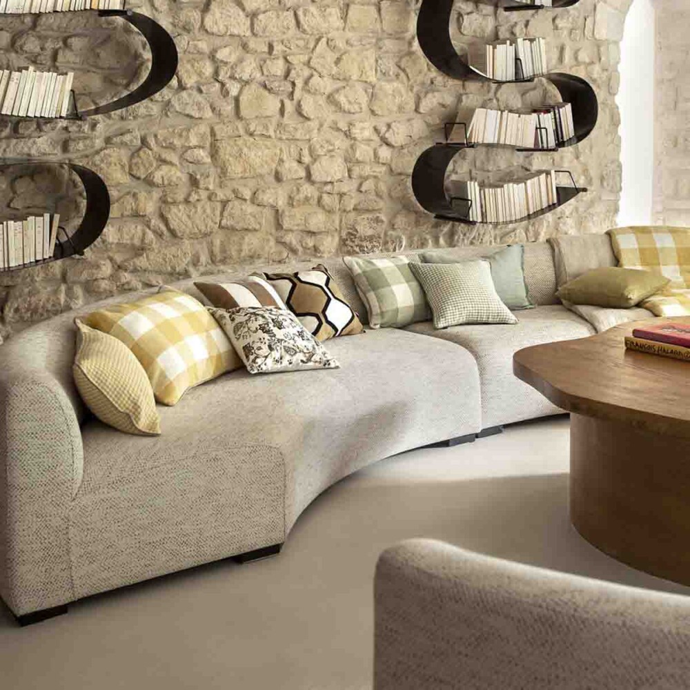 HARMONY - PALMA CUSCINO LINO (4 Colori) - immagine 2
