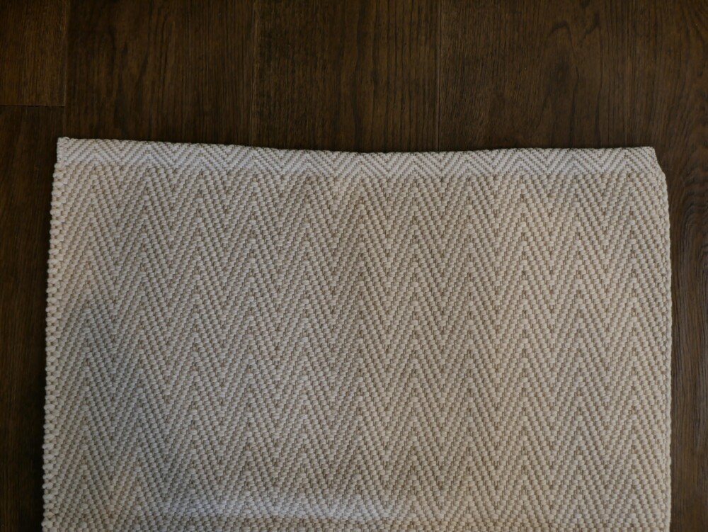 STILE STORE - TAPPETO VERDE IN LINO E COTONE - immagine 3