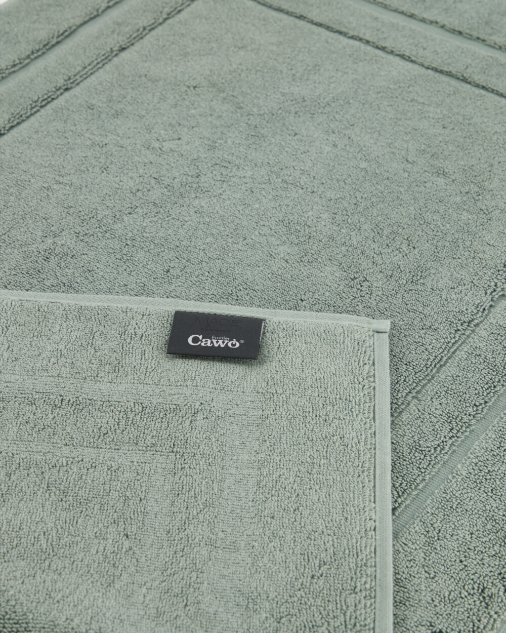 CAWO - TAPPETO MONOCOLORE NORDIC GREEN 50x80 cm - immagine 4