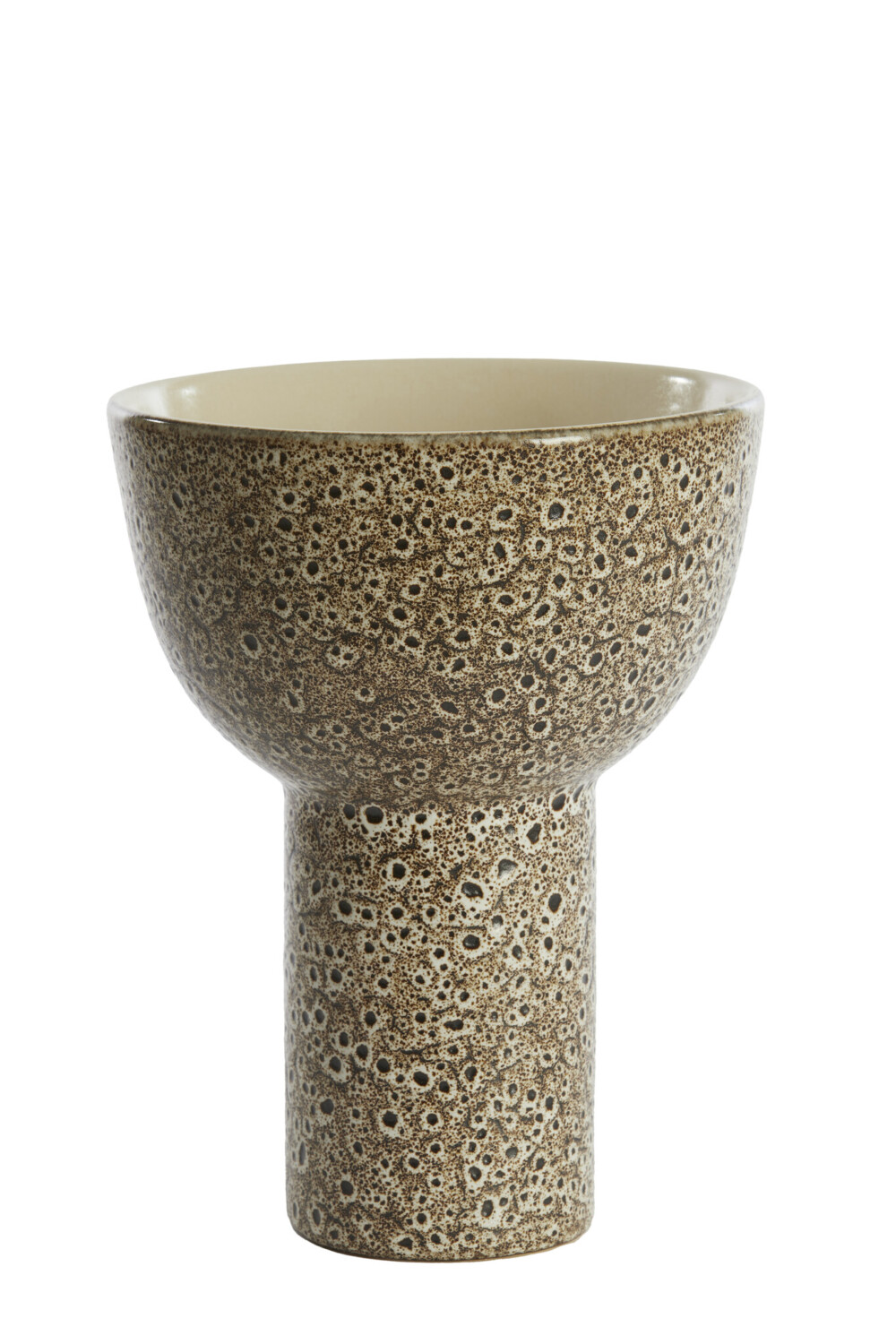 STILE STORE - PIATTO CON BASE KAVALA IN CERAMICA