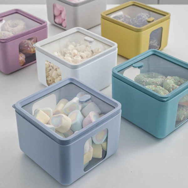 BLIM+ - CONTENITORE PEEK BOX QUADRO CITRUS (3 Misure) - immagine 3