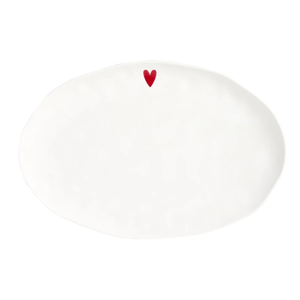 SIMPLE DAY - PIATTO OVALE CUORE