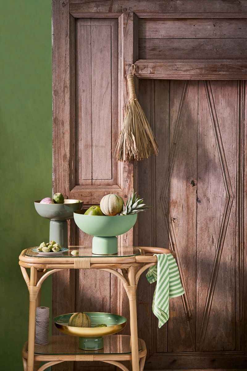 PIP STUDIO - VASSOIO IN METALLO VERDE OPACO - immagine 2