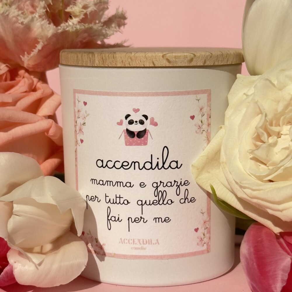 ACCENDILA - CANDELA GRAZIE MAMMA - immagine 2