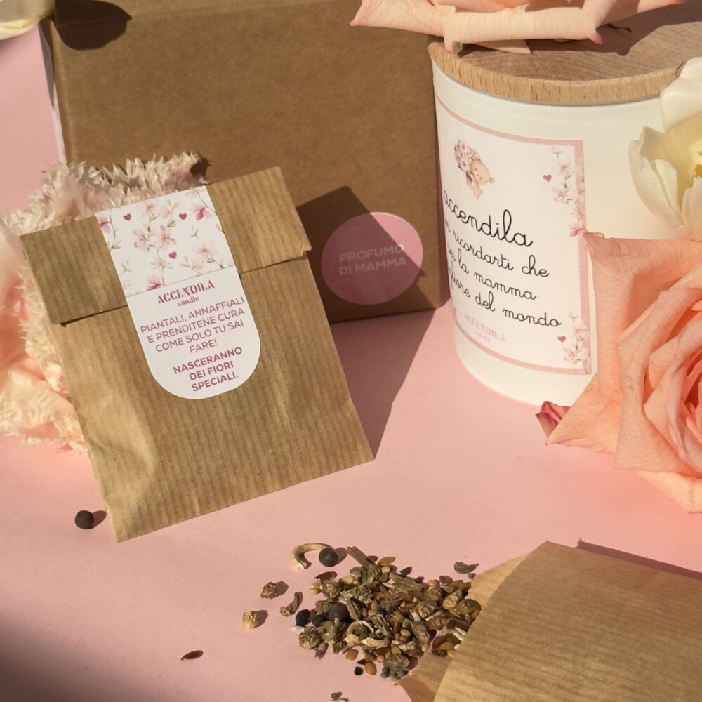 ACCENDILA - CANDELA GRAZIE MAMMA - immagine 4