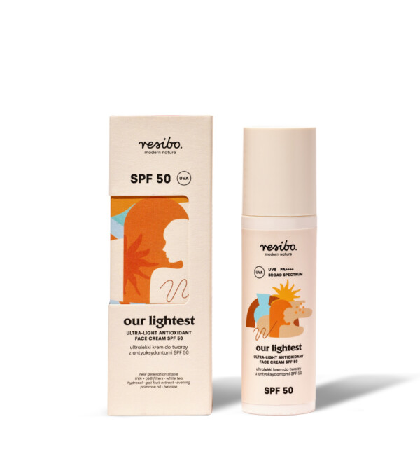 RESIBO - CREMA VISO SPF 50