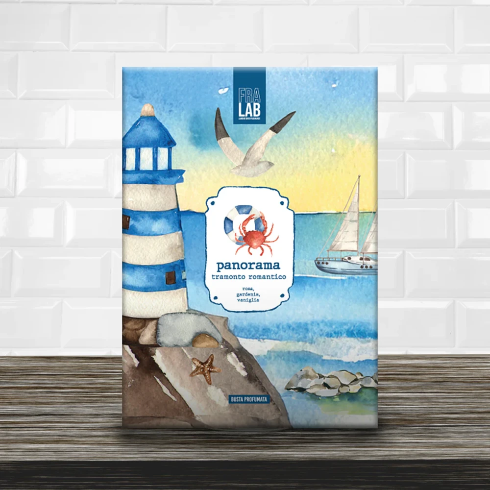 FRA LAB - BUSTE PROFUMATE, COLLEZIONE PANORAMA (4 Fragranze)